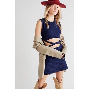 Free People x Bec & Bridge Effie Knit Mini Dress